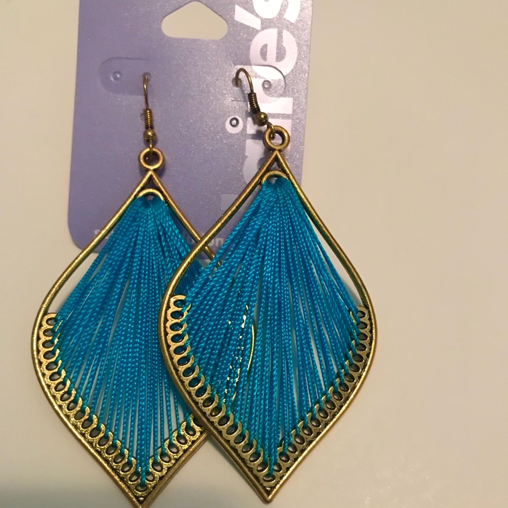 Vibrant Thread Earrings